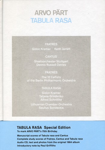 Tabula Rasa (W/Book)