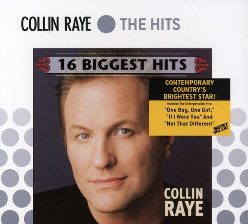 Collin Raye - 16 Biggest Hits vinyl record cover