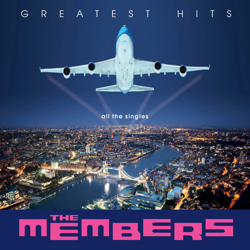 Members - Greatest Hits (Blue Vinyl) (Blue) vinyl record cover