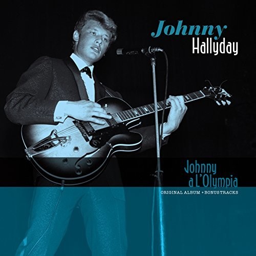 Johnny Hallyday - Johnny a L'olympia vinyl record cover