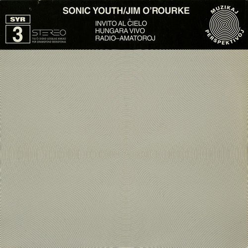 Sonic Youth / Jim Orourke - Invito Al Cielo (ep) vinyl record cover