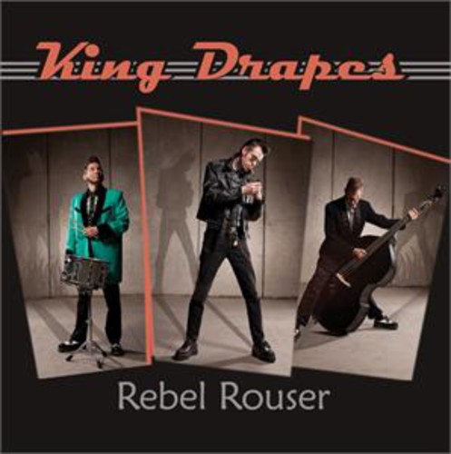 King Drapes - Rebel Rouser vinyl record cover