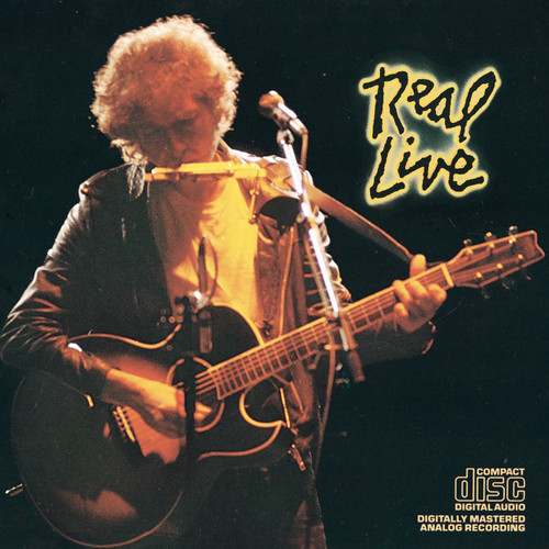 Bob Dylan - Real Live vinyl record cover
