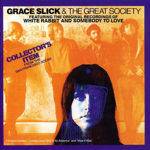 Grace Slick & Great Society - Grace Slick and The Great Society vinyl record cover