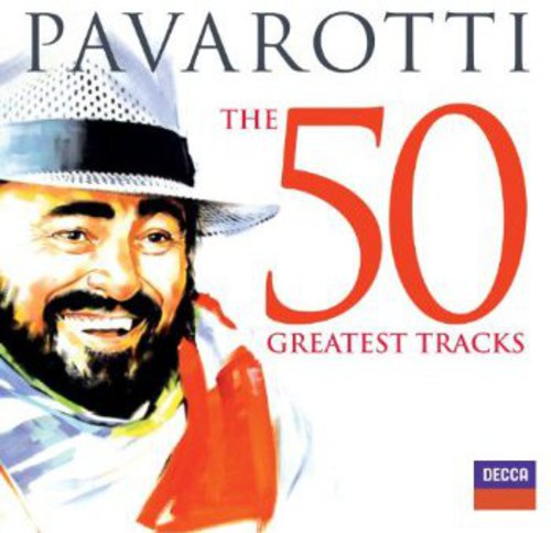 Luciano Pavarotti - 50 Greatest Tracks vinyl record cover