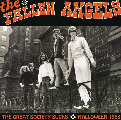 Fallen Angels - The Great Society Sucks: Halloween 1968 vinyl record cover