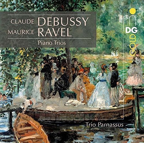 Debussy / Ravel / Trio Parnassus - Piano Trios vinyl record cover