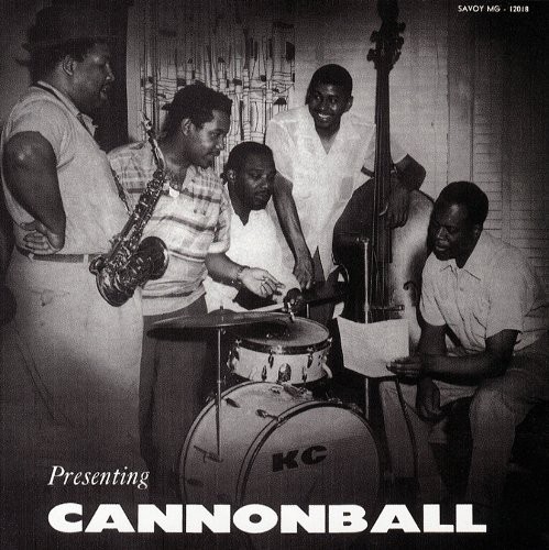 Cannonball Adderley - Presenting Cannonball vinyl record cover