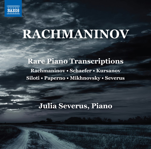 Julia Severus - Sergei Rachmaninov: Rare Piano Transcriptions vinyl record cover