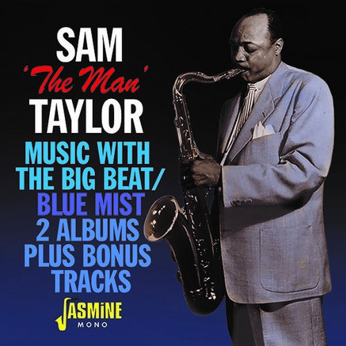 Sam Taylor The Man - Music With The Big Beat / Blue Mist vinyl record cover