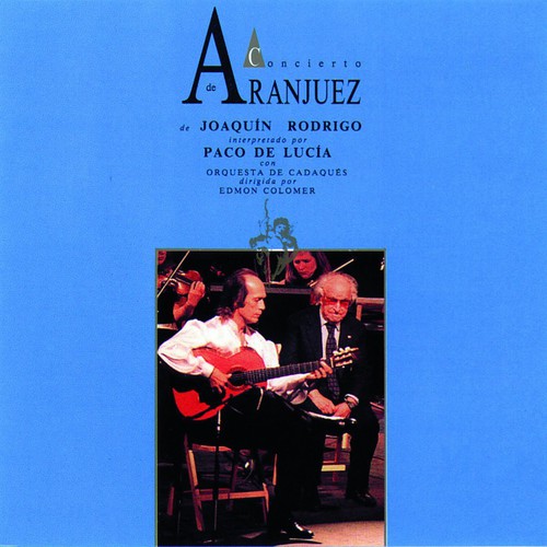 Paco De Lucia - Concierto de Aranjuez vinyl record cover
