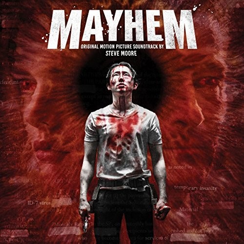 Steve Moore - Mayhem (Original Motion Picture Soundtrack) vinyl record cover