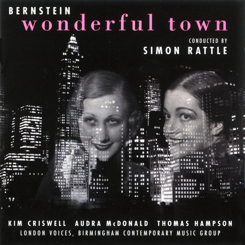 Simon Rattle - Bernstein: Wonderful Town vinyl record cover