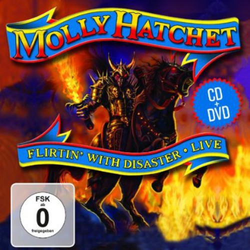 Molly Hatchet - Flirtin with Disaster Live vinyl record cover