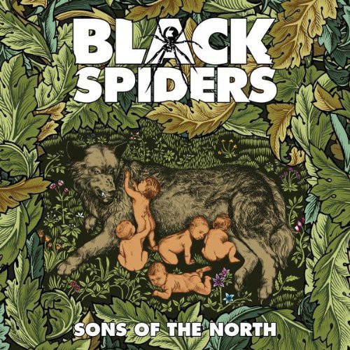 Black Spiders - Sons of the North vinyl record cover