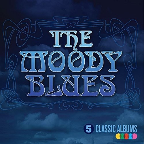 The Moody Blues - 5 Classic Albums vinyl record cover