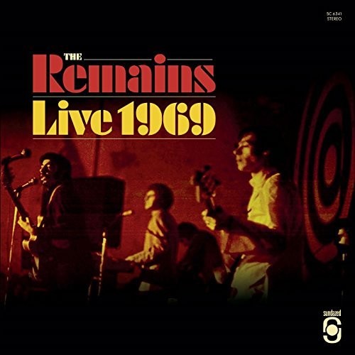 Remains - Live 1969 vinyl record cover