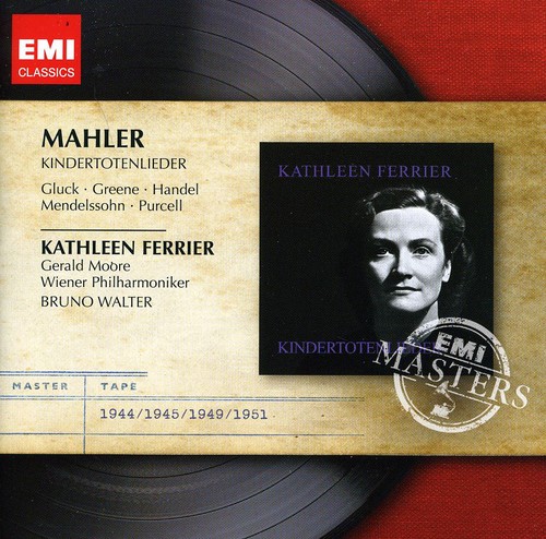 KATHLEEN FERRIER - Kindertotenlieder vinyl record cover