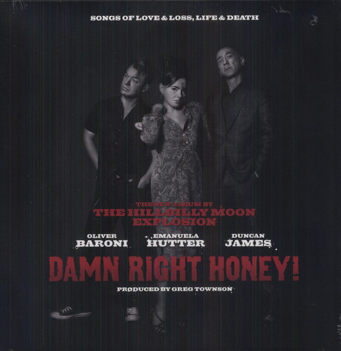 Hillbilly Moon Explosion - Damn Right Honey vinyl record cover