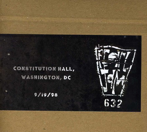 Pearl Jam - Official Bootleg: Constitution Hall DC 9/19/98