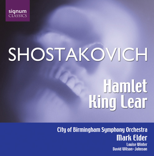 Shostakovich / Elder / City Of Birmingham So - Hamlet Op 32: Compl Incidental Music vinyl record cover
