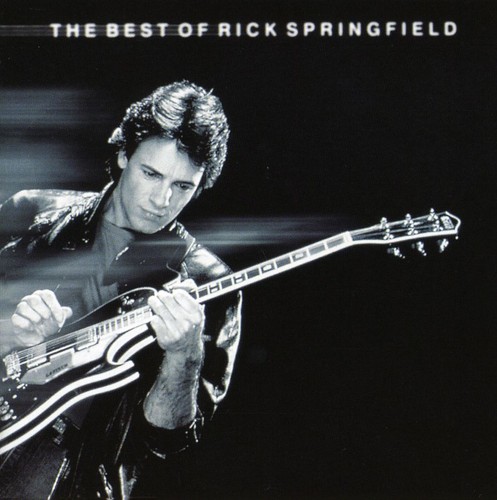 Rick Springfield - The best of Rick Springfield vinyl record cover