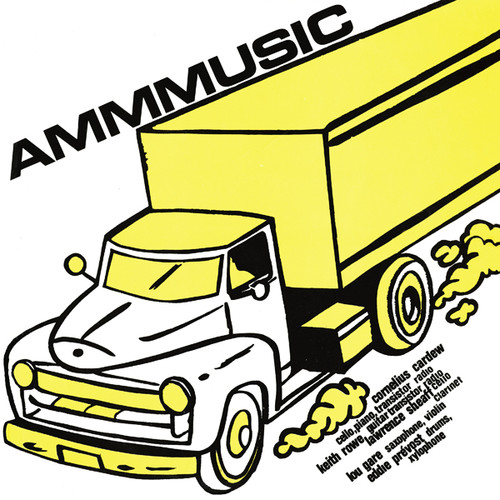 Amm - AMMMusic vinyl record cover