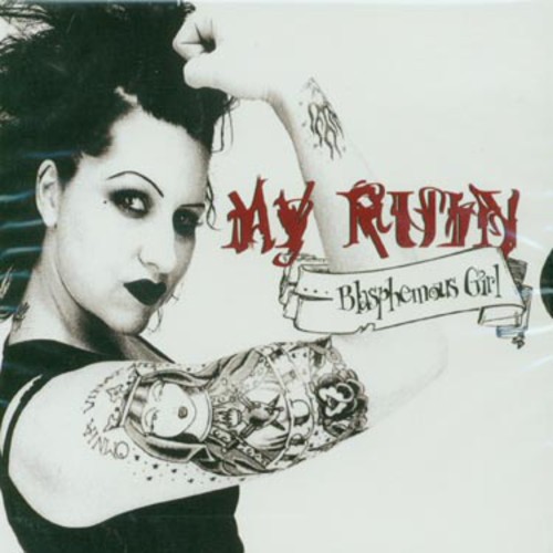 My Ruin - Blasphemous Girl vinyl record cover