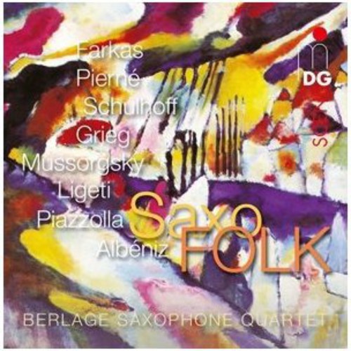 Berlage Quartet - Saxofolk vinyl record cover