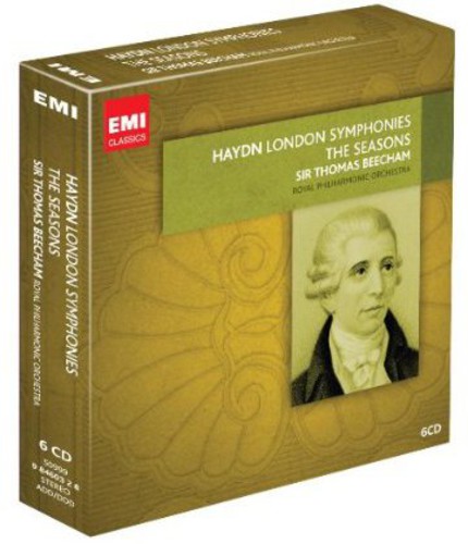 Haydn / Thomas Beecham - London Symphonies / the Seasons vinyl record cover
