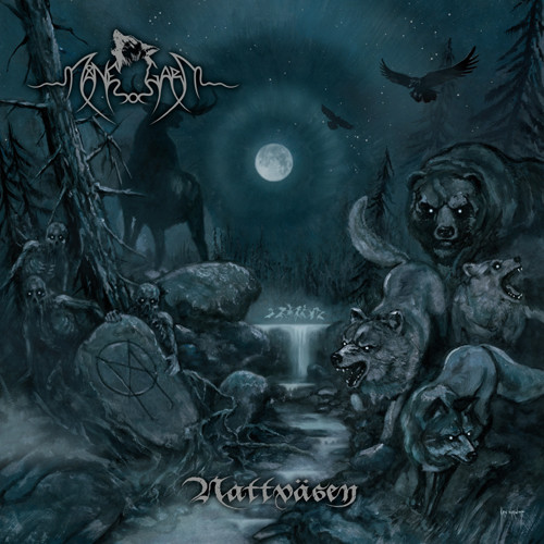 Manegarm - Nattvasen (Bonus Track) vinyl record cover