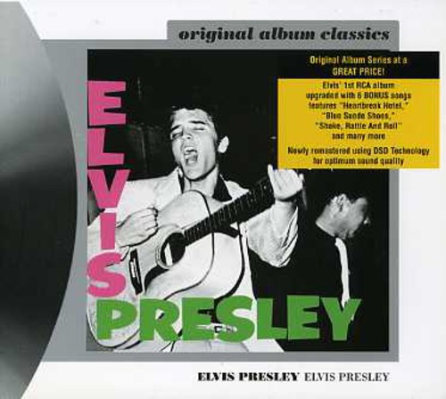 Elvis Presley - Elvis Presley (White Vinyl) vinyl record cover