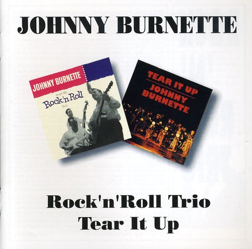 Johnny Burnette - Rock N Roll Trio/Tear It Up vinyl record cover
