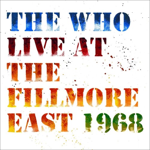 The Who - Live At The Fillmore East vinyl record cover
