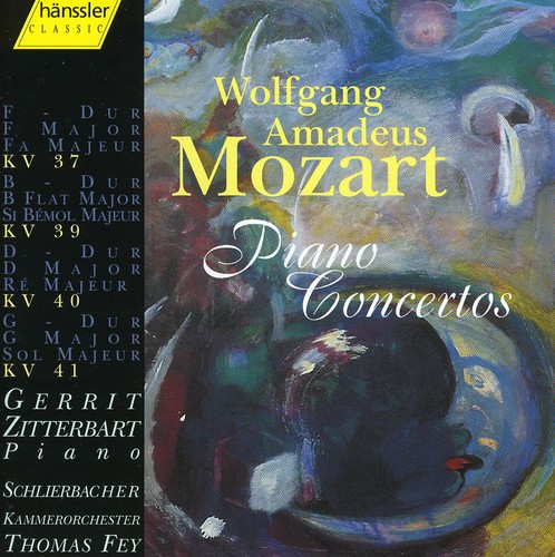 W.A. Mozart - Piano Concertos 37 39 40 41