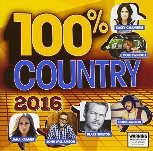 100% Country 2016 / Various Aus - 100% Country 2016 / Various | Salzers