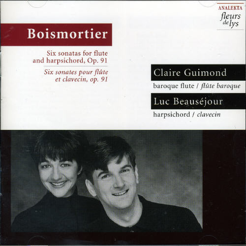 J.B. DE BOISMORTIER - Six Sonates Pour Flute