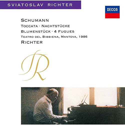 Sviatoslav Richter - Schumann: Piano Works vinyl record cover