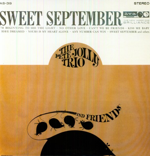 Pete Jolly Trio & Friends - Sweet September vinyl record cover