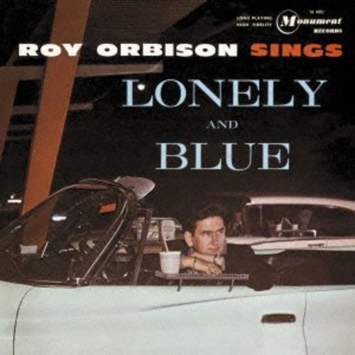 Roy Orbison - Sings Lonely & Blue vinyl record cover