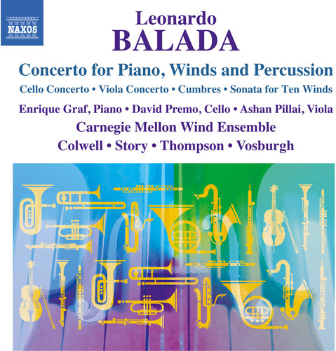 Balada / Carnegie Mellon Wind Ensemble / Graf - Concerto for Piano Winds & Percussion - Concerto vinyl record cover