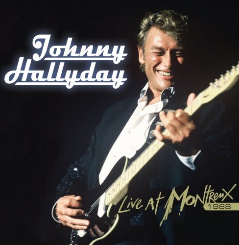 Johnny Hallyday - Live At Montreux 1988 vinyl record cover