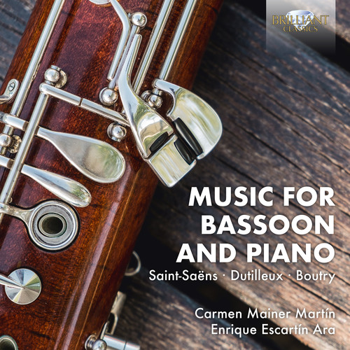 Hindemith / Martin - Music for Bassoon & Piano vinyl record cover