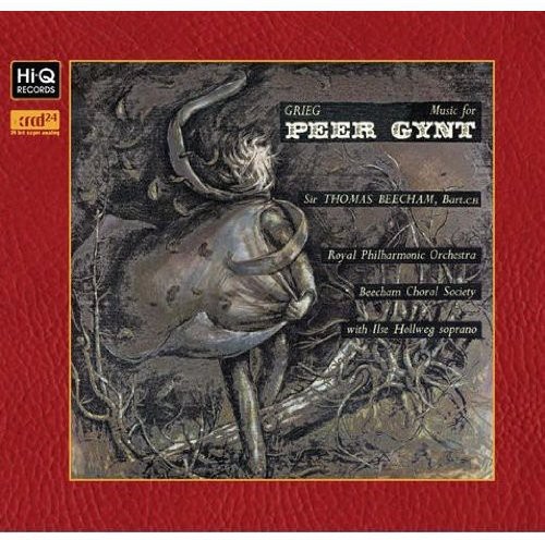 Grieg / Royal Philharmonic Orchestra / Beecham - Music for Peer Gynt vinyl record cover