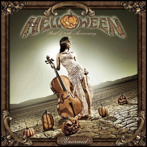 Helloween - Unarmed: Best Of 25Th Anniversary vinyl record cover