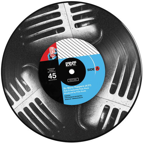 Rob O / Pete Rock - So Many Rappers vinyl record cover