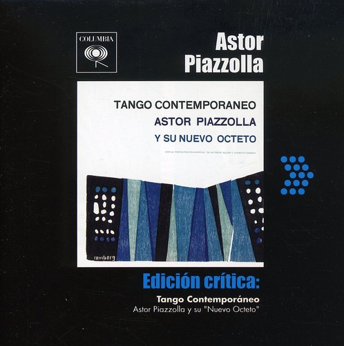 Astor Piazzolla - Tango Contemporaneo vinyl record cover