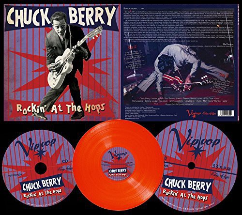 Chuck Berry - Rockin At The Hops (Bonus Tracks) vinyl record cover