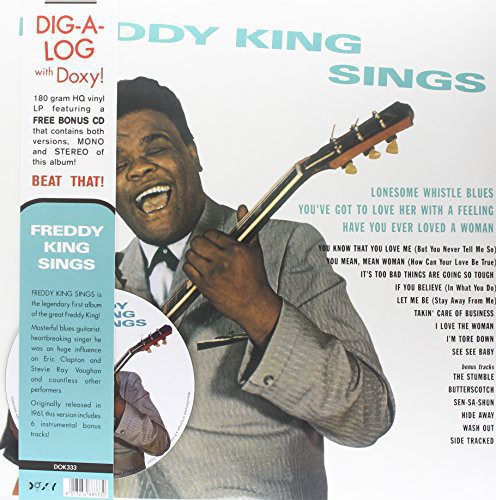 Freddy King - Freddy King Sings vinyl record cover