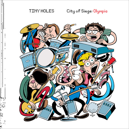 Tiny Holes - City of Siege: Olympia vinyl record cover